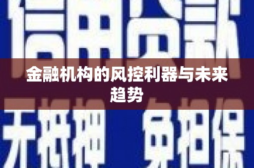 雄县金融机构的风控利器与未来趋势