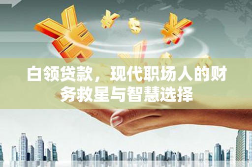 雄县白领贷款，现代职场人的财务救星与智慧选择