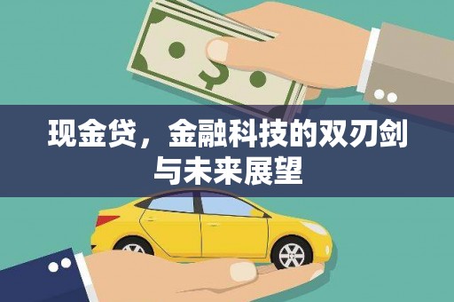雄县现金贷，金融科技的双刃剑与未来展望