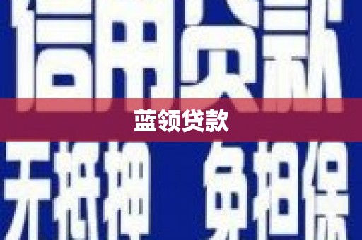 雄县蓝领贷款