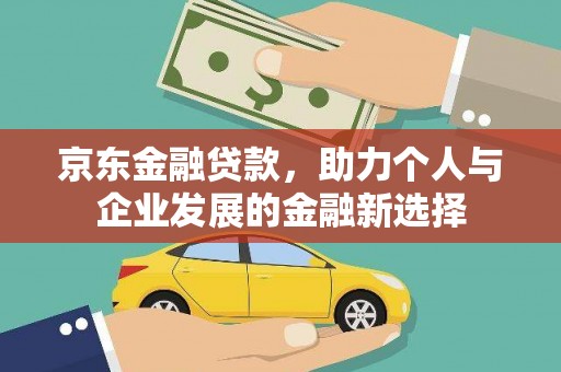 雄县京东金融贷款，助力个人与企业发展的金融新选择