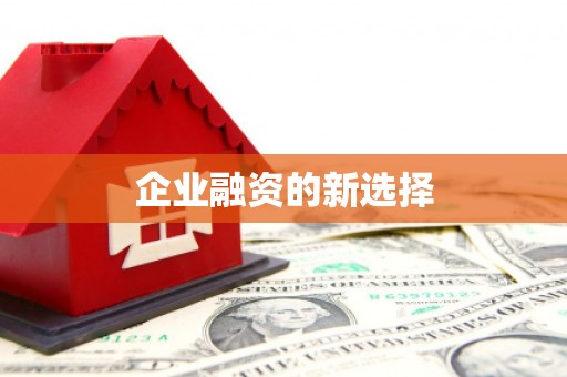 雄县企业融资的新选择