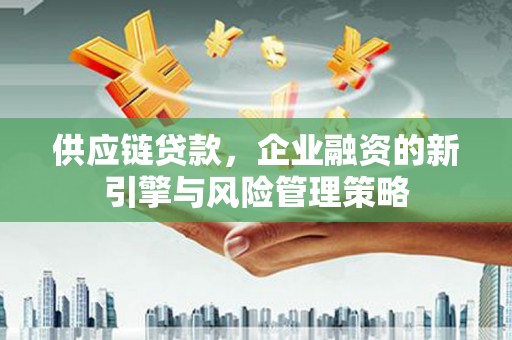 雄县供应链贷款，企业融资的新引擎与风险管理策略