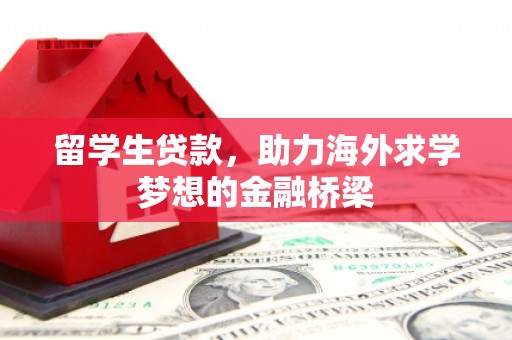 雄县留学生贷款，助力海外求学梦想的金融桥梁