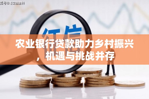 雄县农业银行贷款助力乡村振兴，机遇与挑战并存