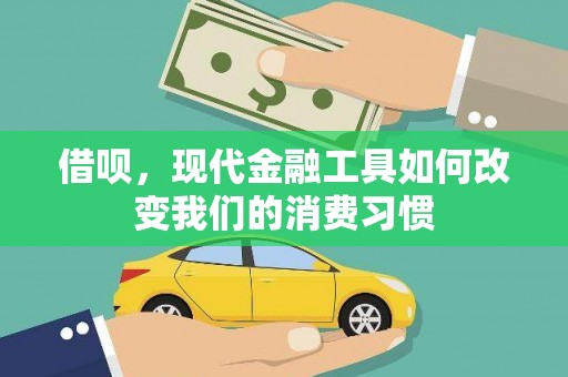 雄县借呗，现代金融工具如何改变我们的消费习惯