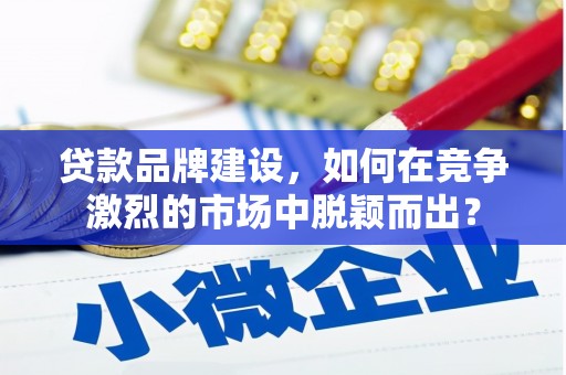 雄县贷款品牌建设，如何在竞争激烈的市场中脱颖而出？