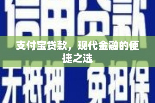 雄县支付宝贷款，现代金融的便捷之选