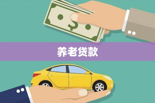 雄县养老贷款