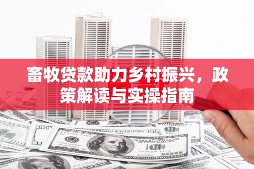 雄县畜牧贷款助力乡村振兴，政策解读与实操指南